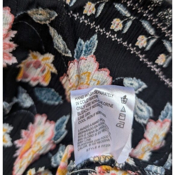 Patrons Of Peace Smocked Tank Top Cami Floral Boho Size Small - Picture 12 of 12